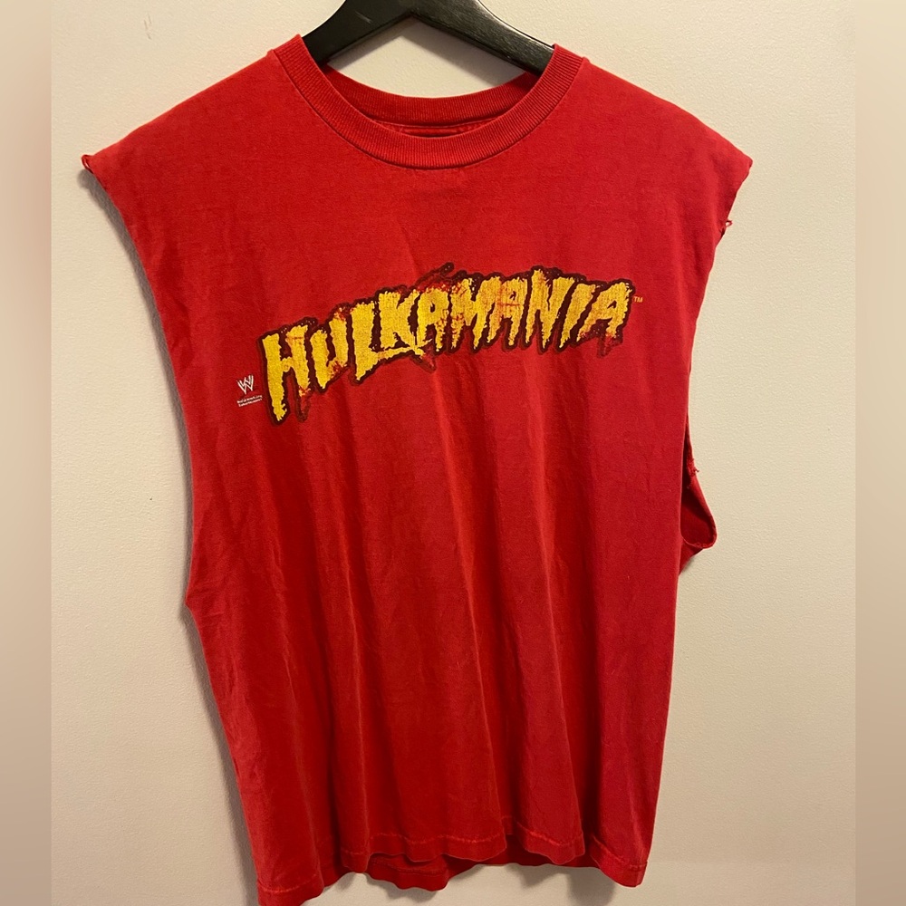 Vintage WWE Hulkamania Sleeveless Shirt
